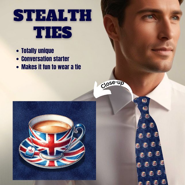 Brittisk flaggestetik Patriotisk tekopp Stealth Slips (Skapare uppladdad)