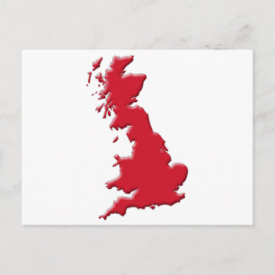 Brittisk formsfasad vykort