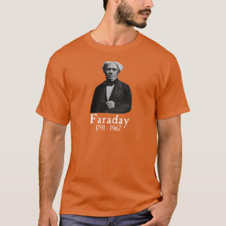 Brittisk forskare Michael Faraday Tee Shirt