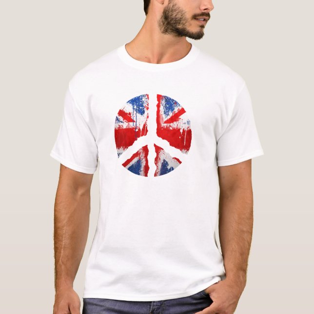 brittisk fred tee (Framsida)
