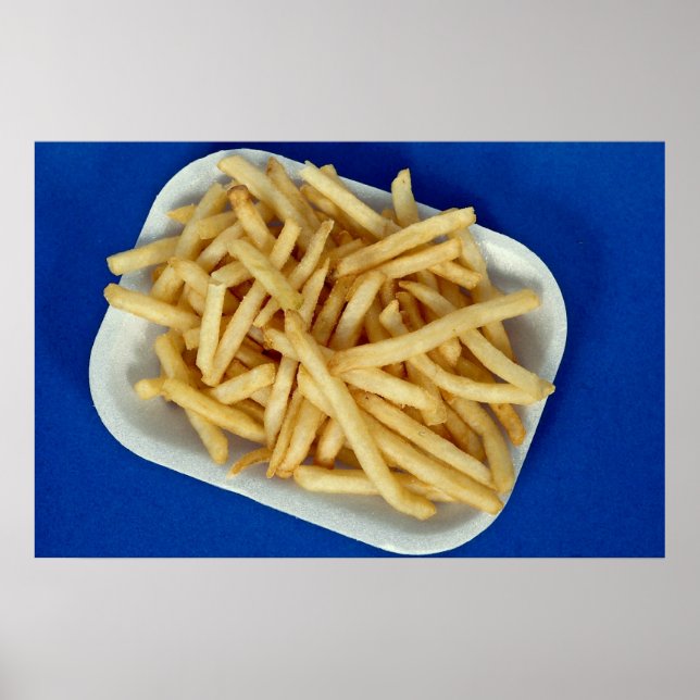 Brittisk friterad chip poster (Framsidan)