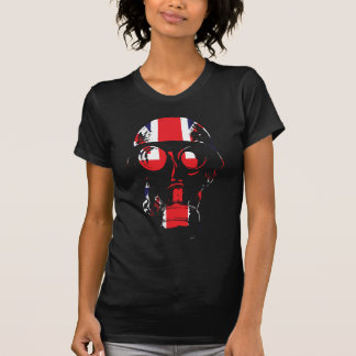 Brittisk gasmask t-shirt