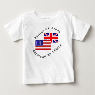 Brittisk genom födsel Amerikan genom val Tee