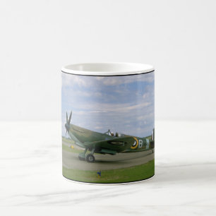 Brittisk hetlevrad person, kamouflage, kaffemugg
