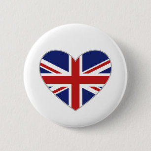 Brittisk hjärta knapp