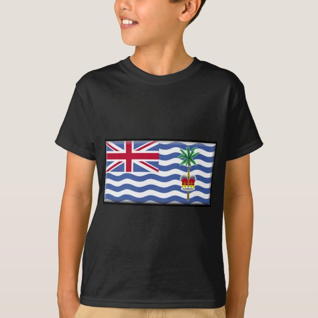 Brittisk Indiska oceanenterritoriumflagga T-shirt (Framsida)