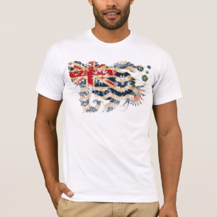 Brittisk Indiska oceanenterritoriumflagga Tee Shirt