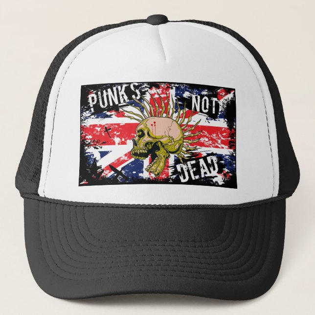 Brittisk inte död Punk Keps (Framsida)