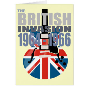 Brittisk invasion 2 hälsningskort