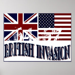 BRITTISK INVASION POSTER