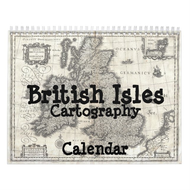 Brittisk IslesCartographykalender Kalender (Omslag)