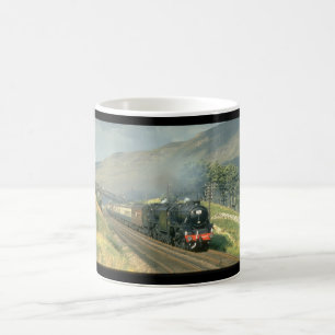 Brittisk järnväg sist steam-hauled_Steamtåg Kaffemugg