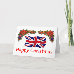 Brittisk jul helgkort