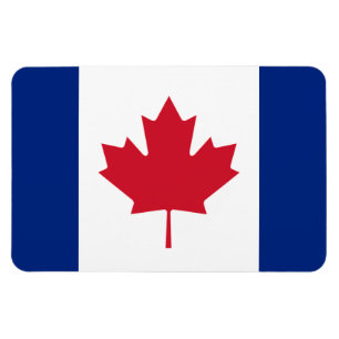 Brittisk kanadensisk flaggamagnet magnet