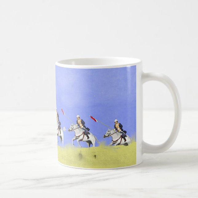 Brittisk kavalleri 1890 kaffemugg (Höger)
