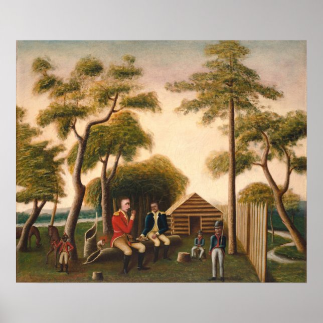 Brittisk konstnär - GW Mark Fine Art Poster (Framsidan)