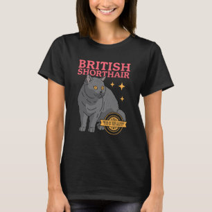 Brittisk korthår ägare för british shorthair-mamka t shirt