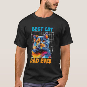 Brittisk korthår BÄSTA KATT PAPPAN NÅGONSIN Britti T Shirt