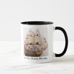 Brittisk krigsskeppkaffemugg mugg
