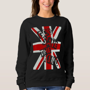 Brittisk kung Leve kungen Gud skyddar kungen T Shirt
