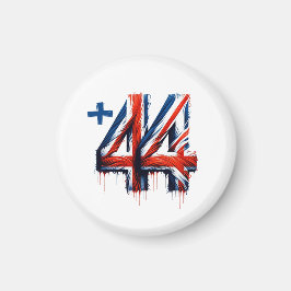 Brittisk land-kod magnet