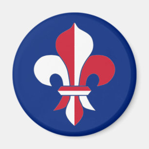 Brittisk magnet Fleur-de-Lis
