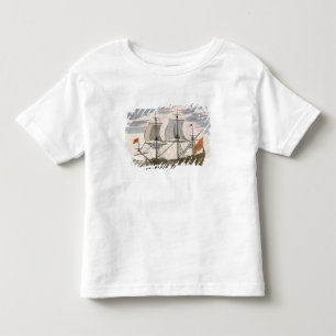 Brittisk marin: en förstklassig frakt som flyger t shirt