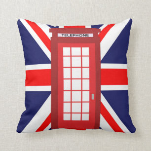 Brittisk mobilare box Union Jack flagga Kudde