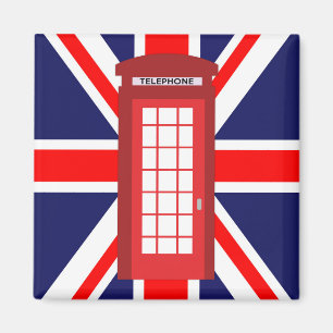 Brittisk mobilare box Union Jack flagga Magnet