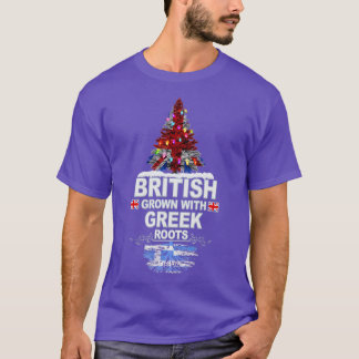 Brittisk odling med grekiskt röttstöd för grekiska t shirt
