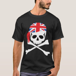 Brittisk pirat t shirt