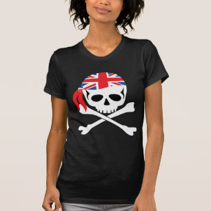 Brittisk pirat tee shirt