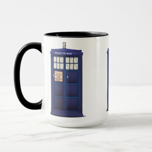 Brittisk polisbox mugg (Vänster)