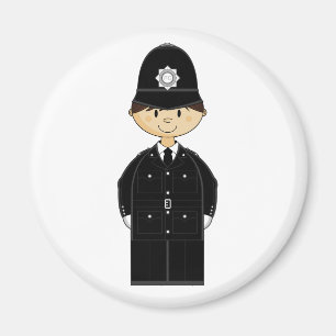Brittisk polismagnet magnet