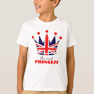 Brittisk Princess Kröna T-shirt