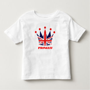 Brittisk Princess Kröna T-shirt