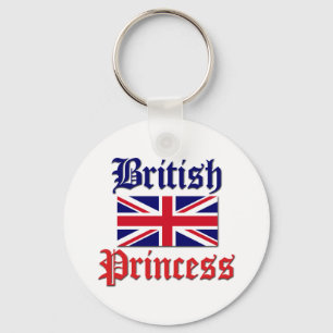 Brittisk Princess Nyckelring