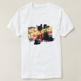 Brittisk punkflagga t shirt