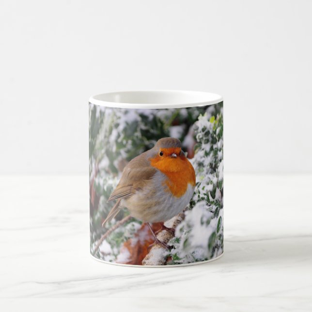 Brittisk robinredbreast kaffemugg (Center)