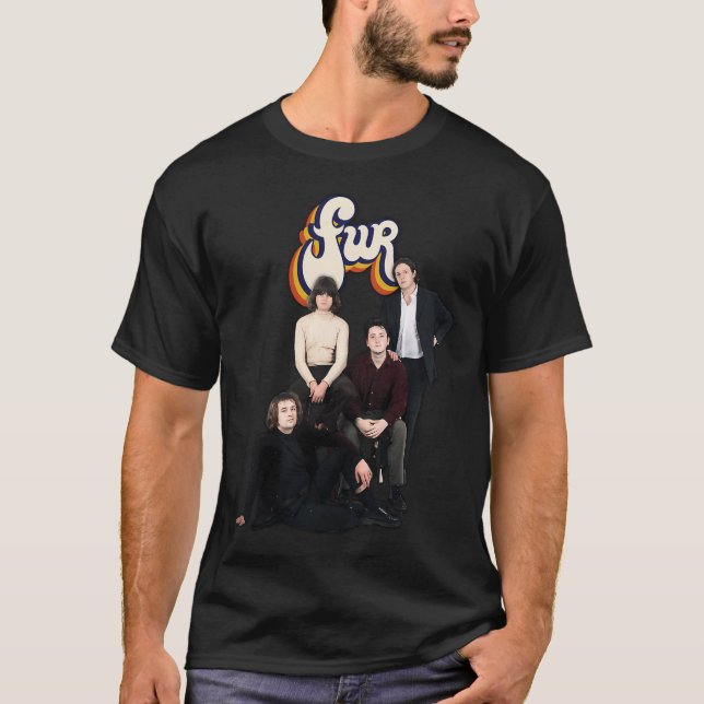 Brittisk Rock FUR T Shirt (Framsida)