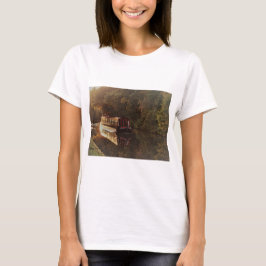 Brittisk smal båtmålning t shirt