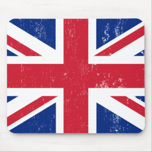 Brittisk Storbritannien England engelskaflagga fö Musmatta