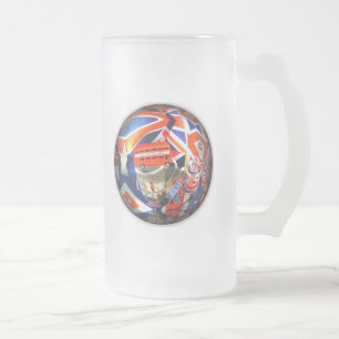 Brittisk turism frostat ölglas