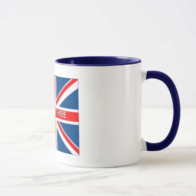 Brittisk Uniojack Mugg (Höger)