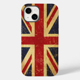 Brittisk Union Jack Flagga Vintage