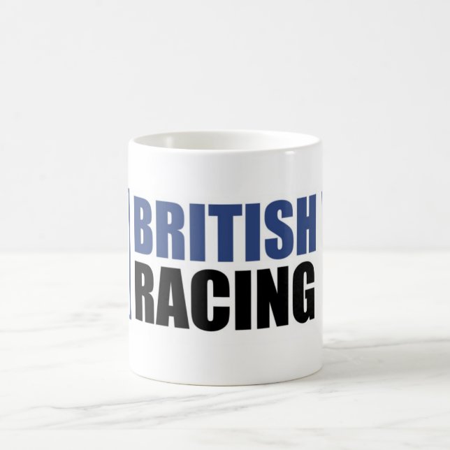Brittisk Vita tävla Kaffemugg (Center)