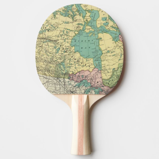 Brittiska Amerika Pingisracket (Framsidan)