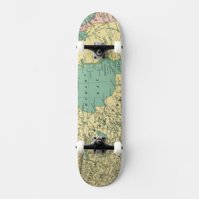 Brittiska Amerika Skateboard Bräda 21,5 Cm (Framsida)