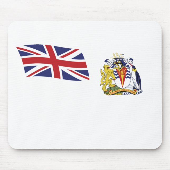 Brittiska Antarktiska Flaggans Musmattor (Framsidan)
