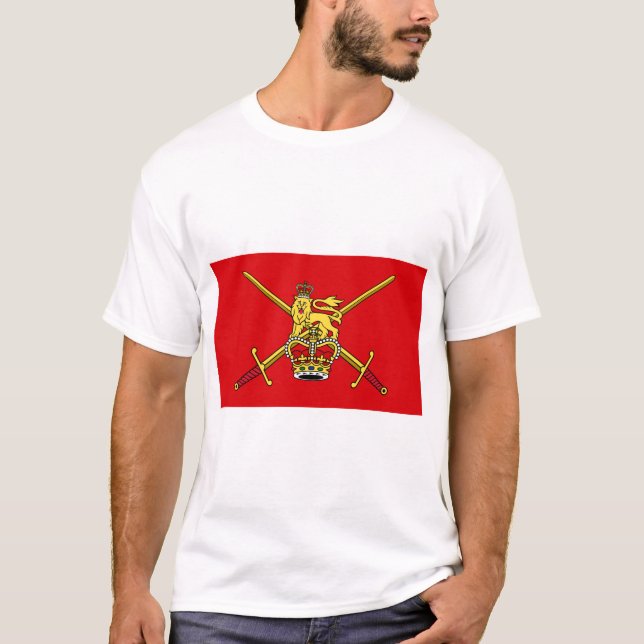 Brittiska armén (UK Militaire) T Shirt (Framsida)